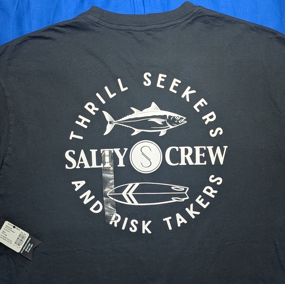 NEW Salty Crew "Thrill Seekers" Pocket Tee - Size XXL (Fits like XL)